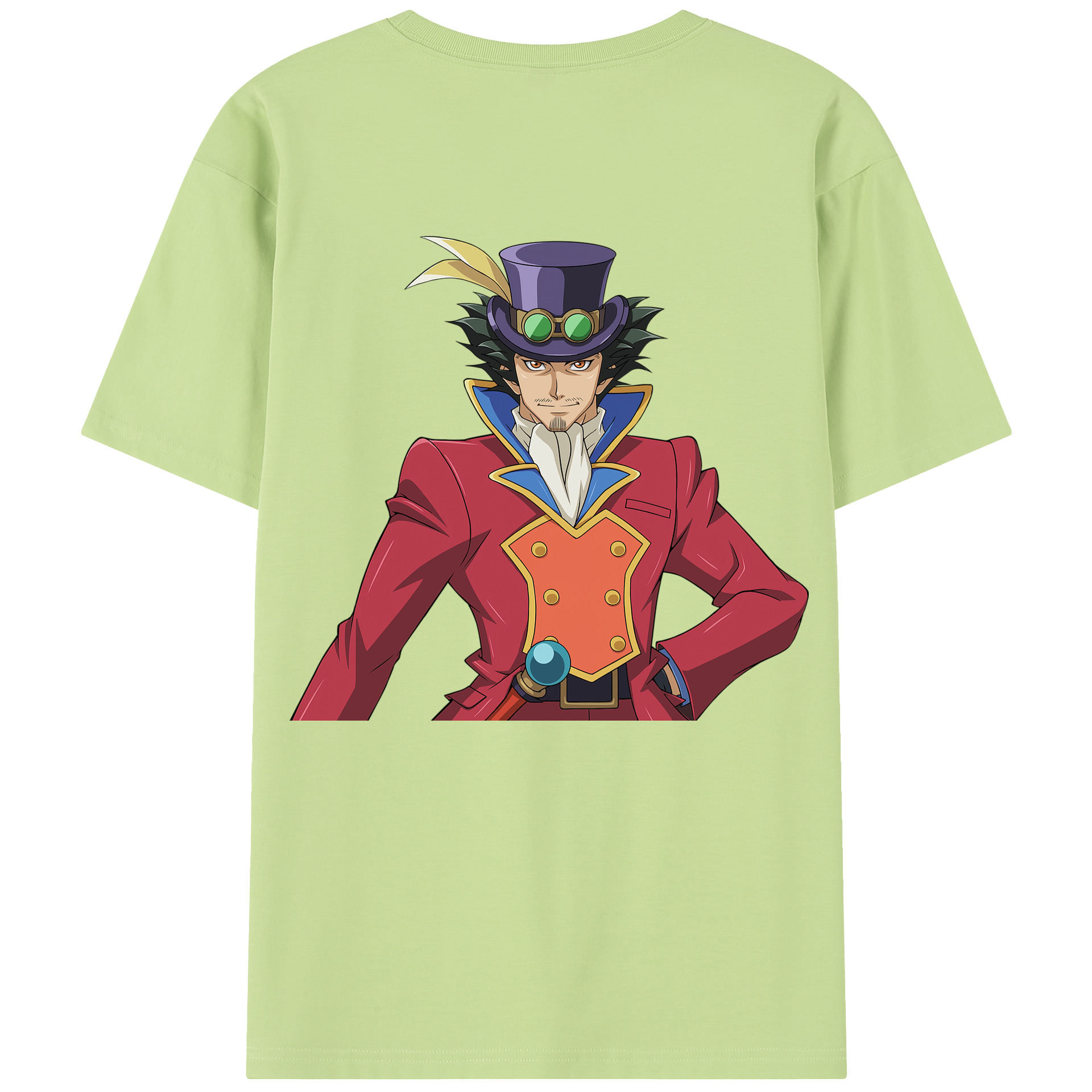 （画像用） 遊☆戯☆王 Yu-Gi-Oh! 綿100％半袖Tシャツ（背面プリント）